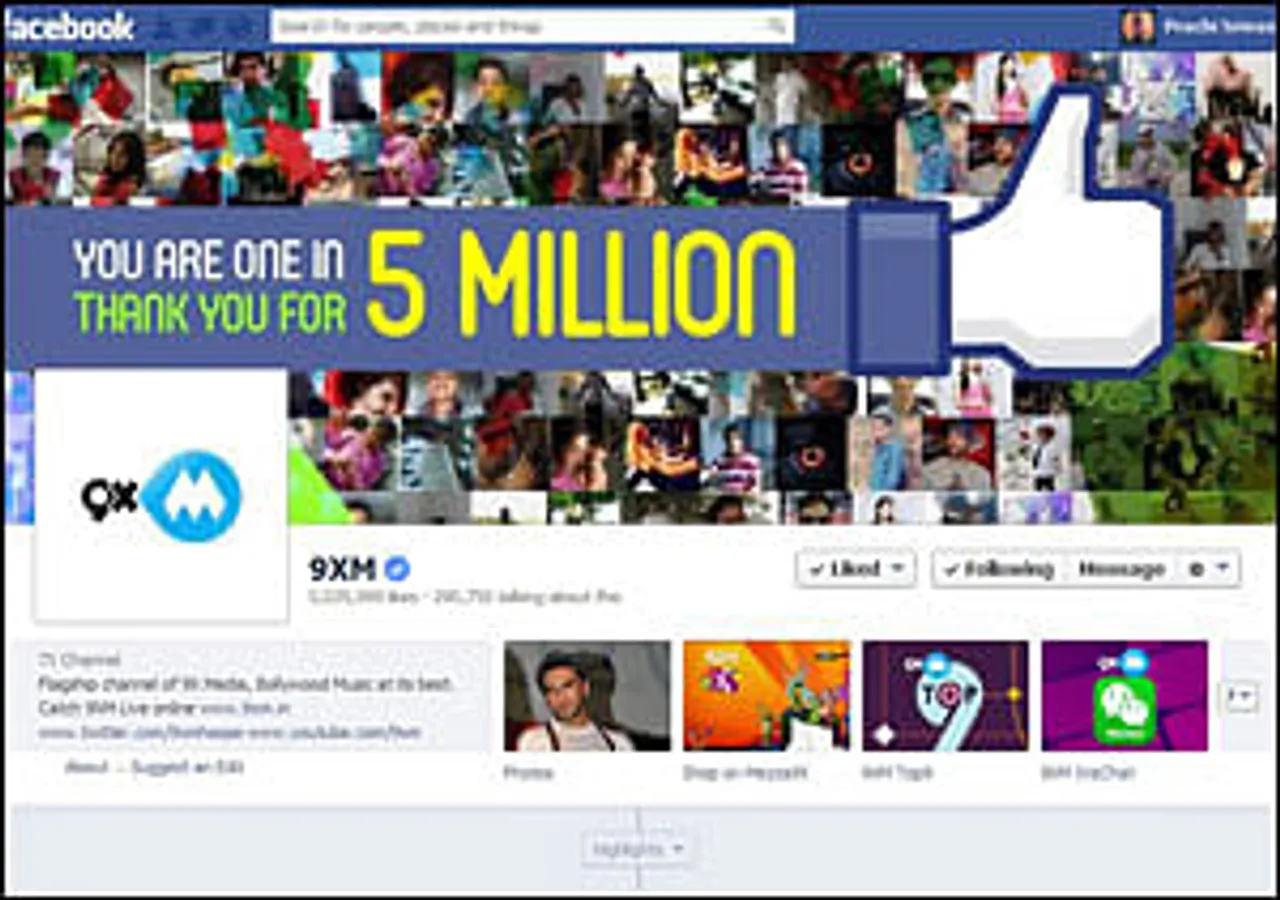 9XM crosses 5 million fans on Facebook