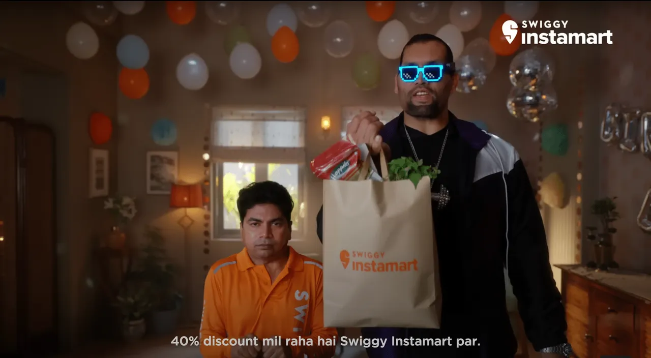 Swiggy and 'The Great Khali' team up to celebrate birthdays this month