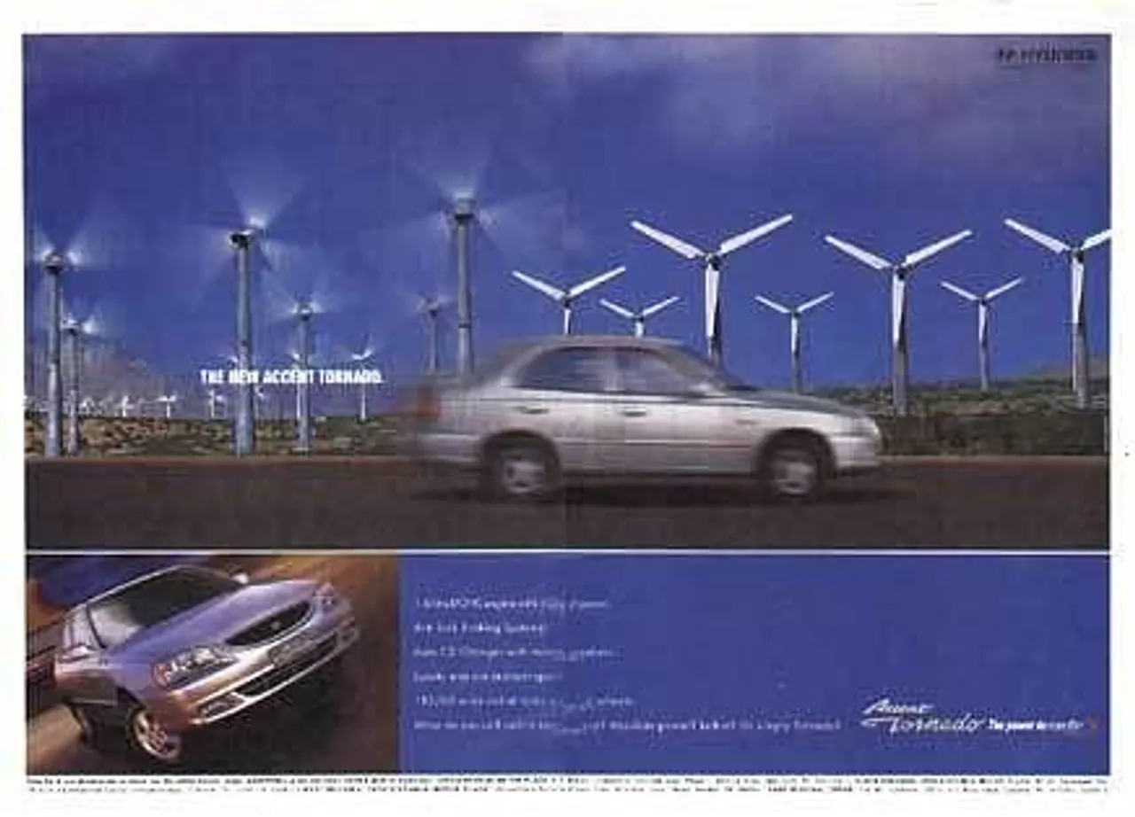 The new Accent Tornado.