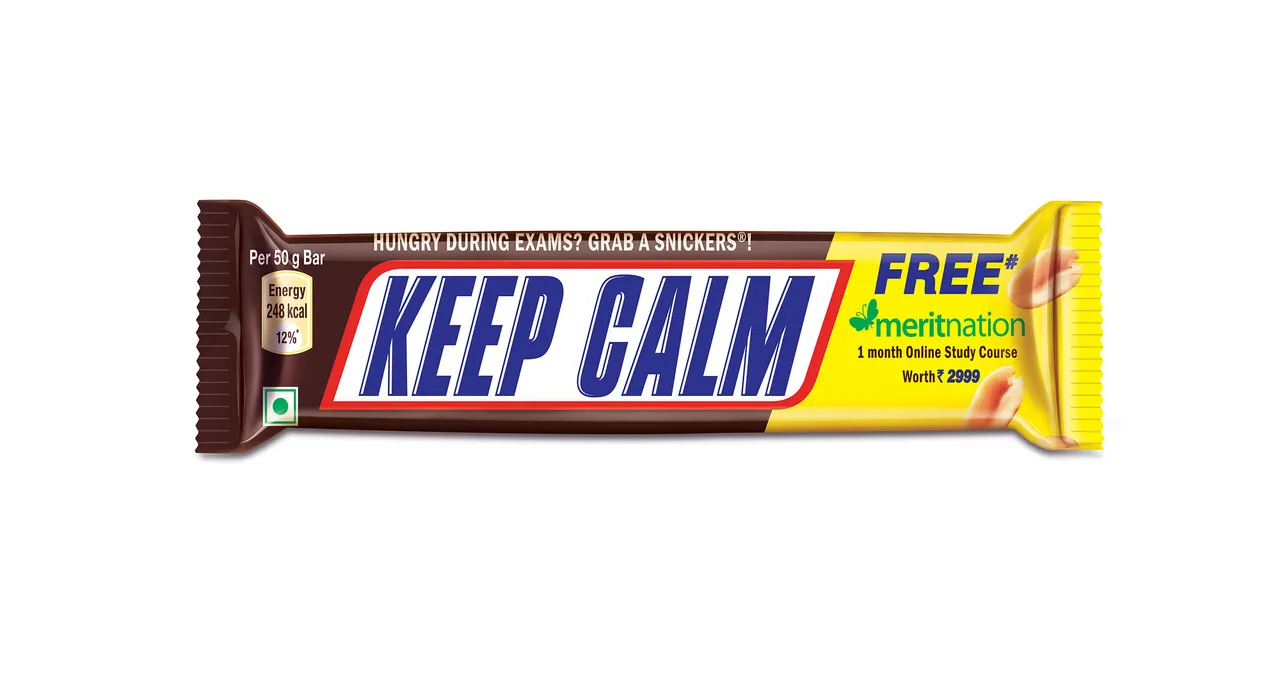 Snickers plays with wrapper design yet again 