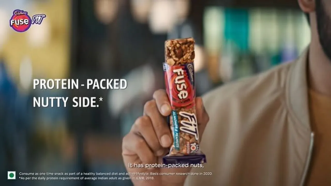 Cadbury Fuse Fit is trying to capture the 11 a.m. bhook and displace chips, sodas and biscuits