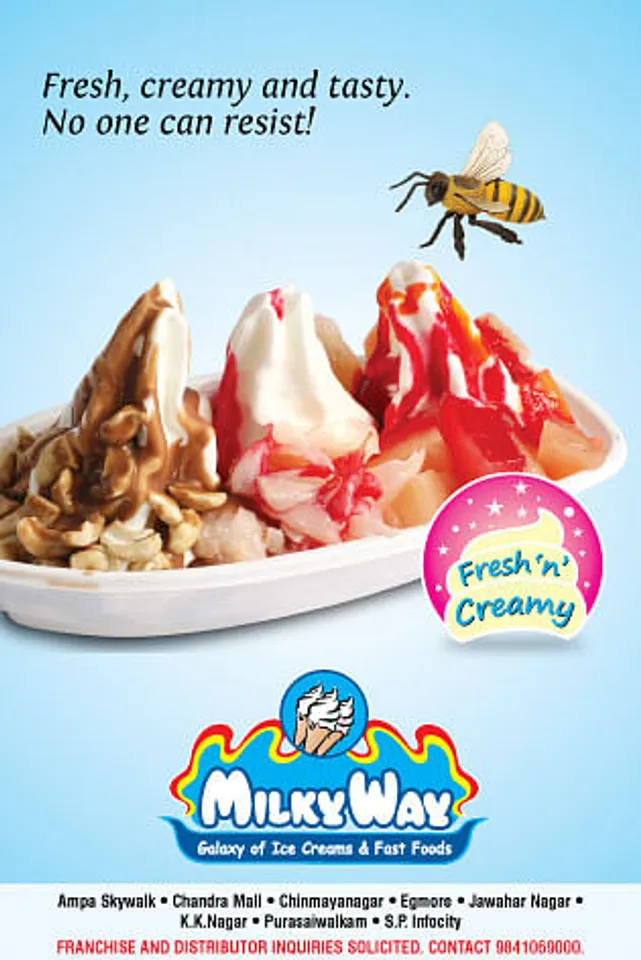 Fresh, Creamy & Tasty