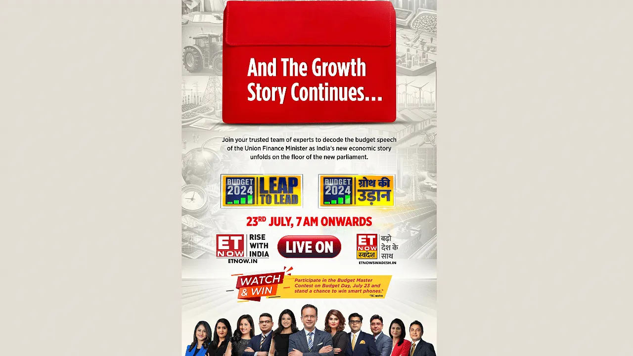 ET NOW and ET NOW Swadesh announce Union Budget special programming