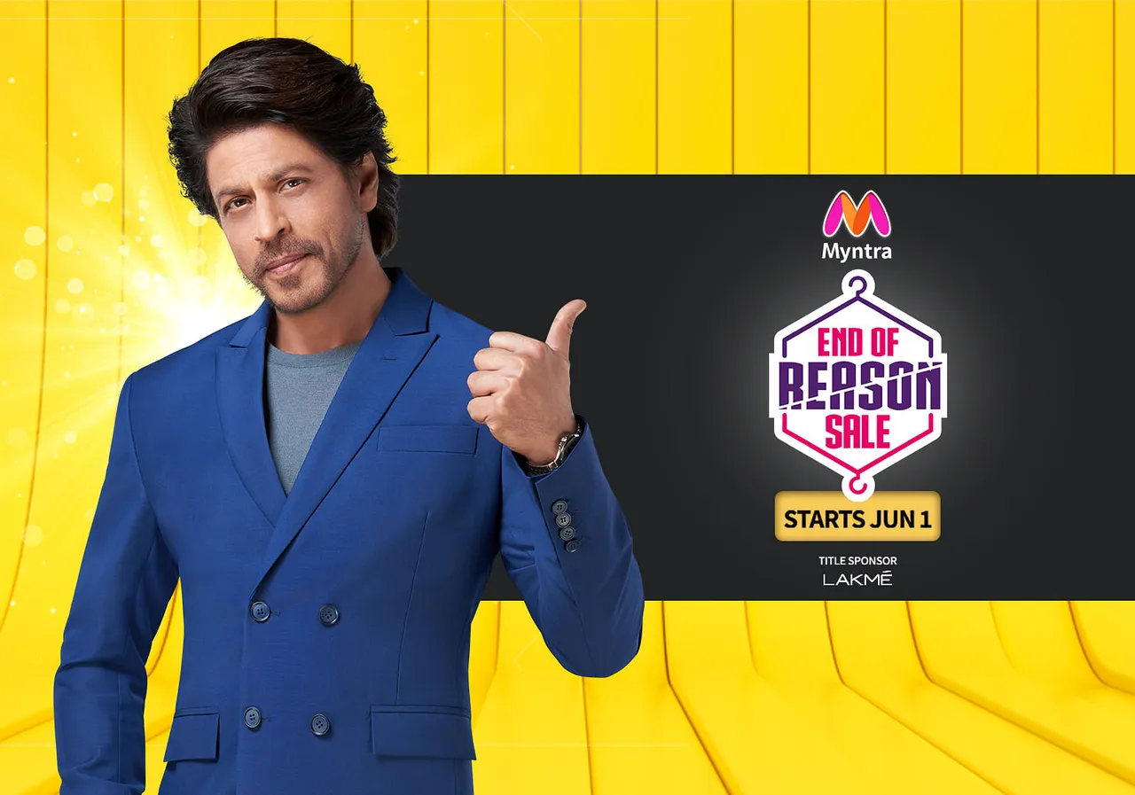 Shah Rukh Khan, unveiled as the face of Myntra’s ‘End of Reason Sale’