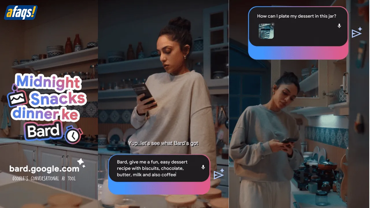 Google’s Bard turns sous chef to pastry chef Sobhita Dhulipala