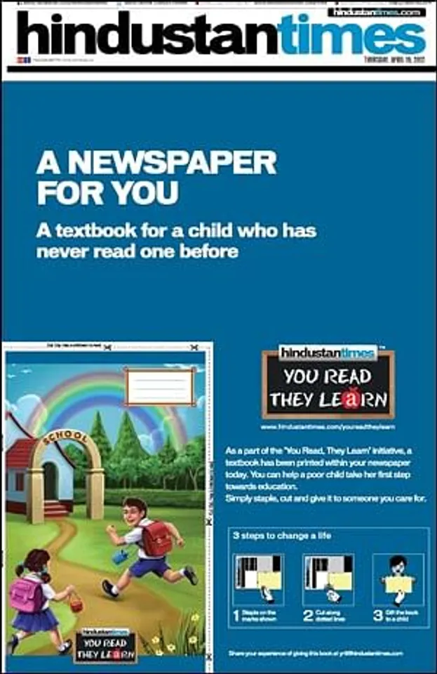 Hindustan Times launches initiative for underprivileged children