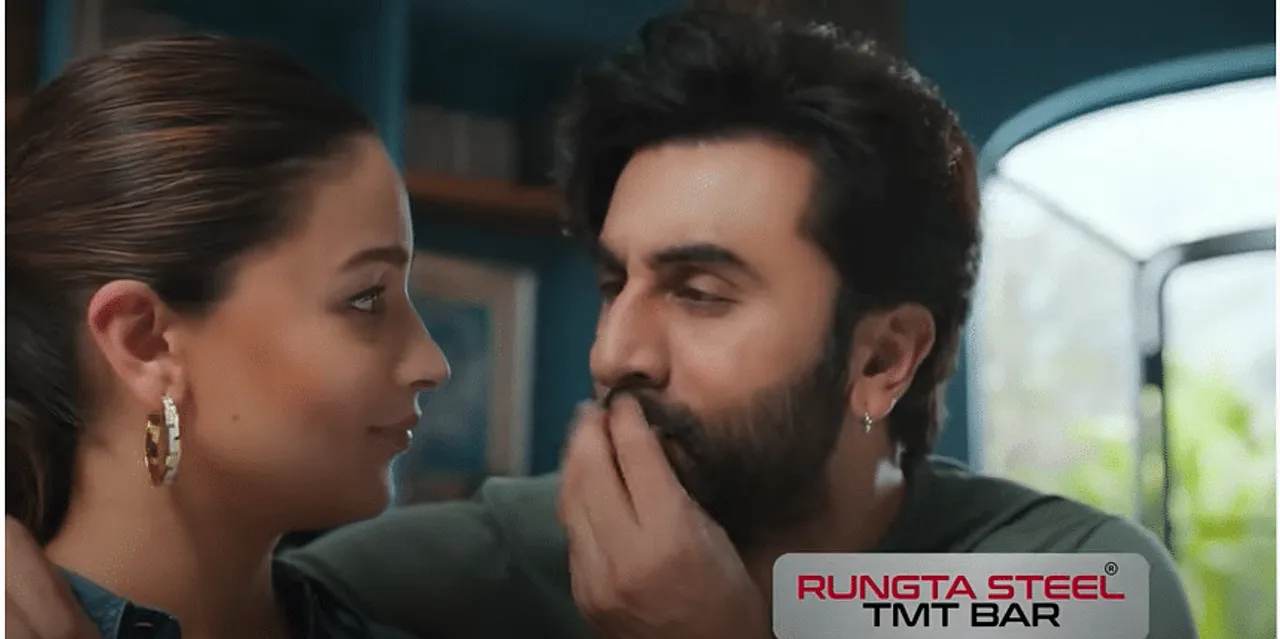 Rungta Steel TMT Bar launches new TVC featureing Ranbir Kapoor and Alia Bhatt