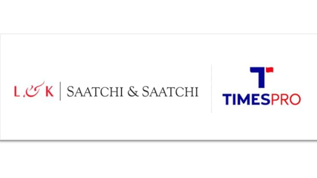 TimesPro onboards L&K Saatchi & Saatchi India to develop its brand campaign