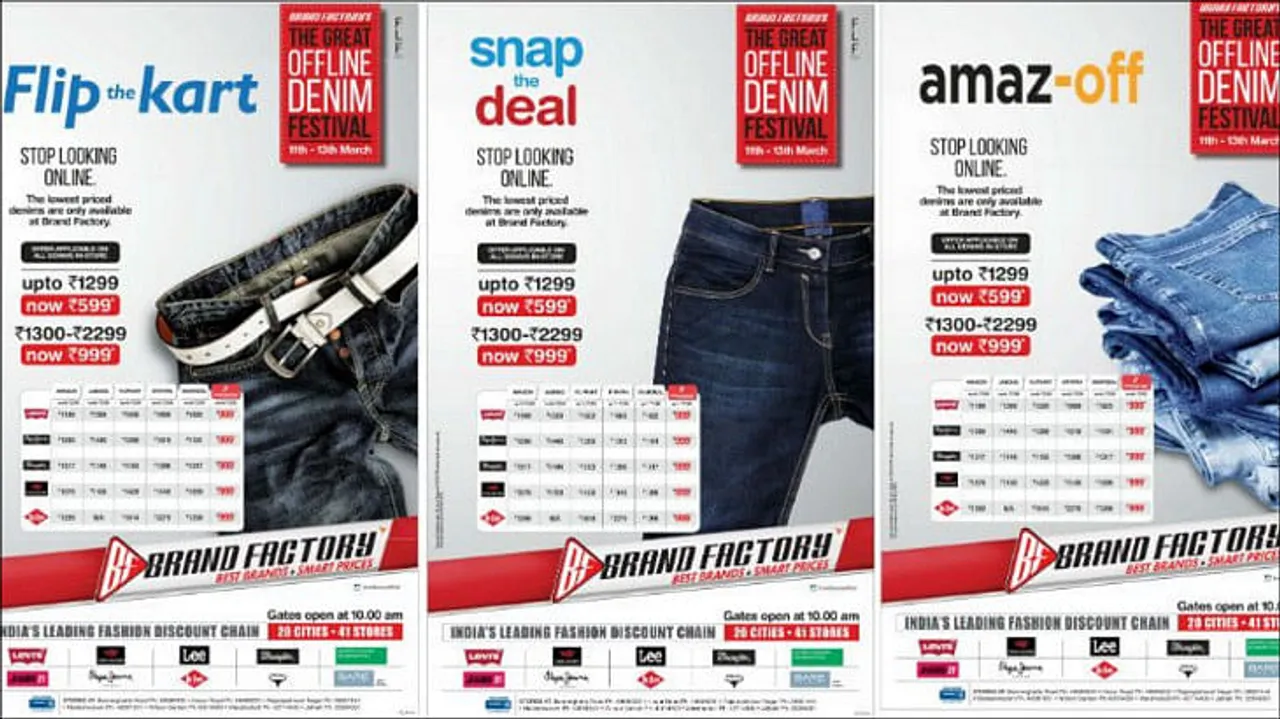 "Flip the Kart, Amaz-Off, Snap the Deal" Says Future Group's Brand Factory