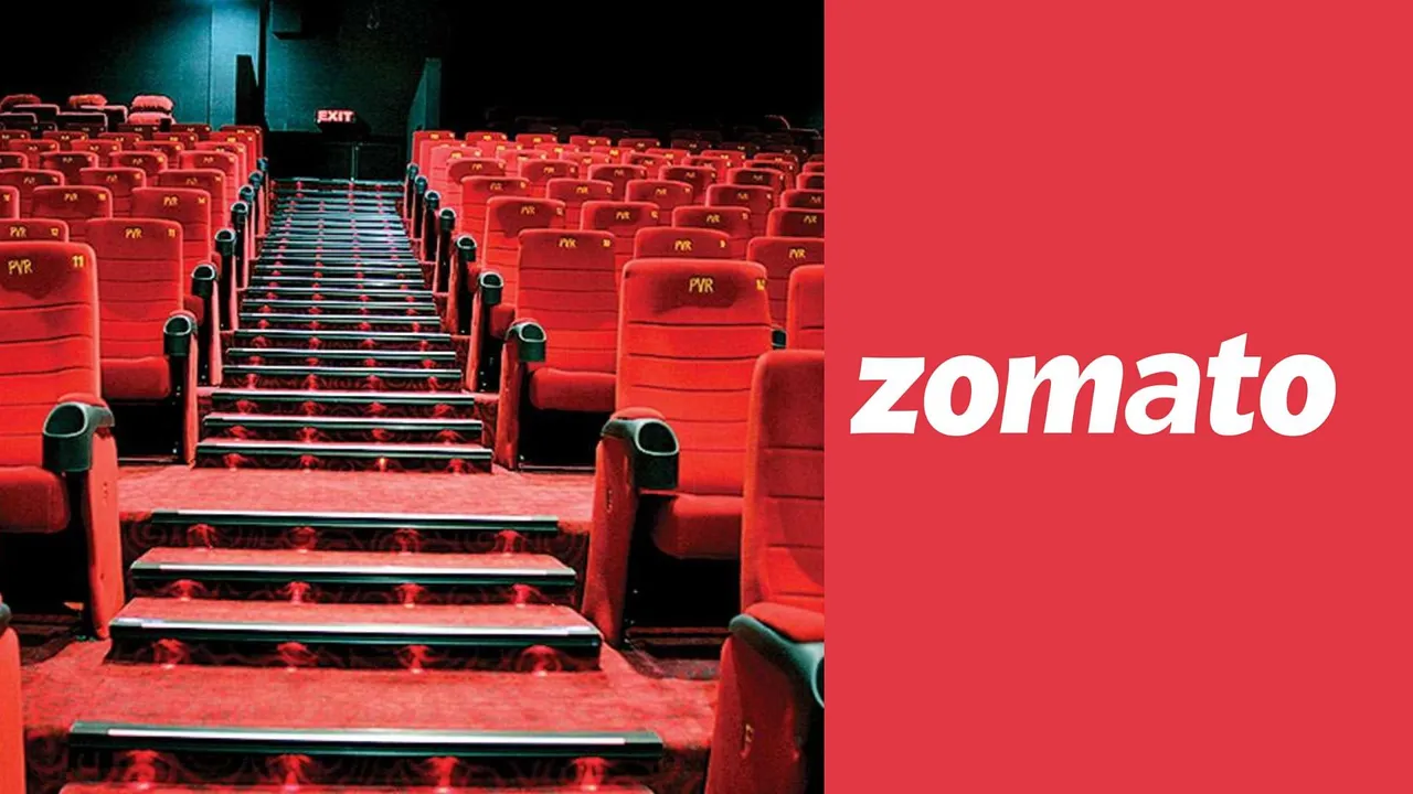 Now you can order food from Zomato at PVR halls! 