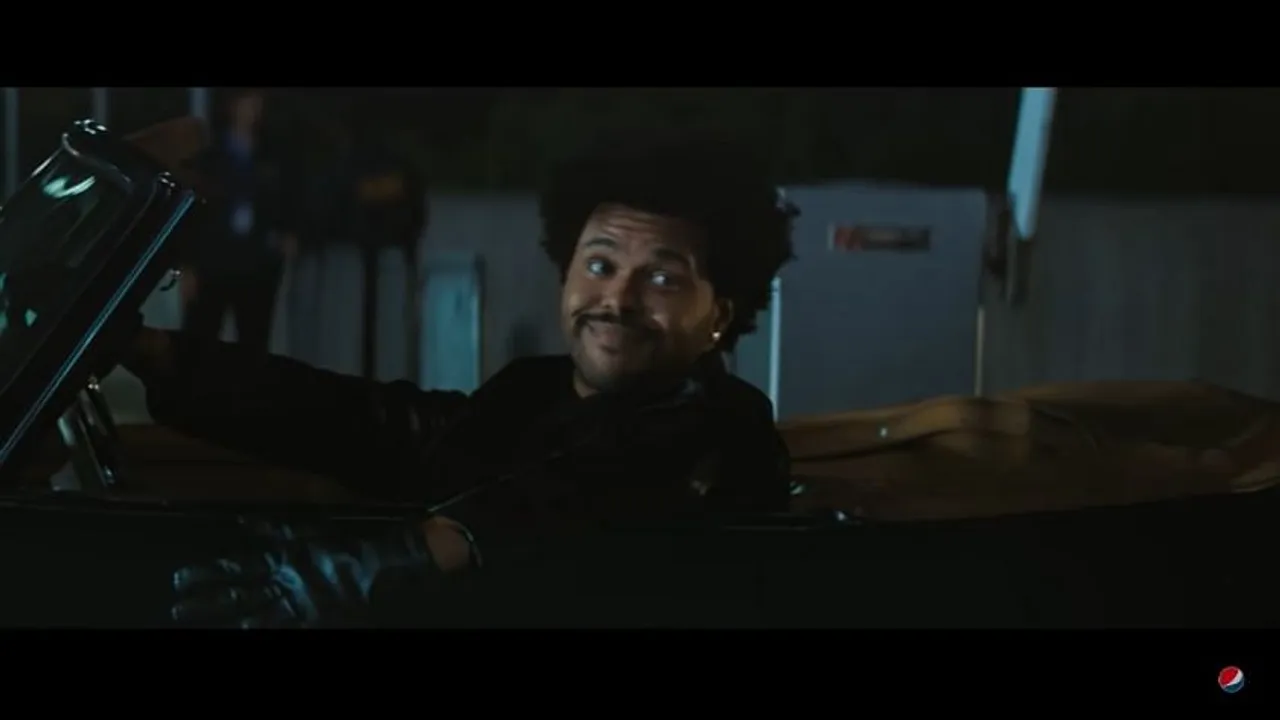 Pepsi shines a light on ‘The Weeknd’ in its Super Bowl Halftime Show ad