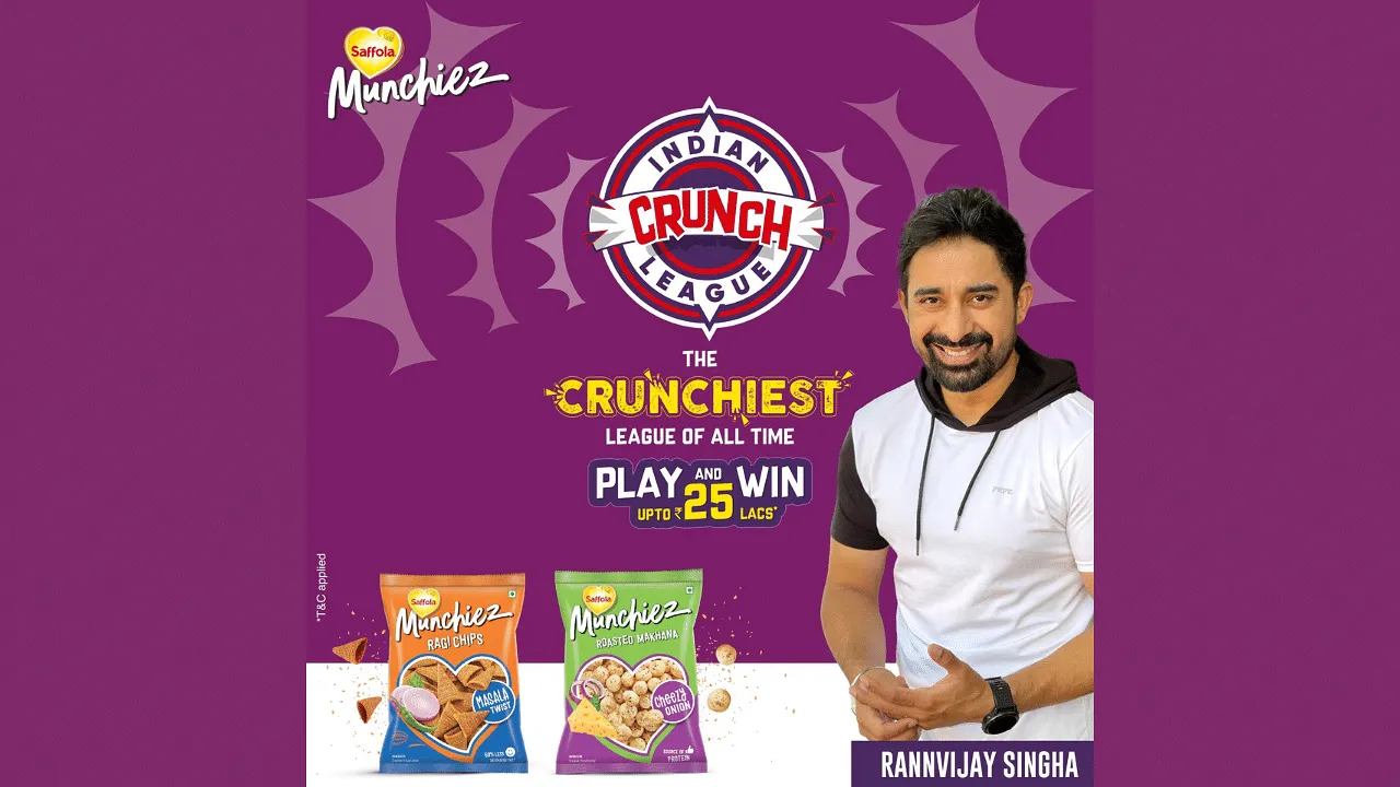 Saffola Munchiez unveils interactive gaming experience this cricket season
