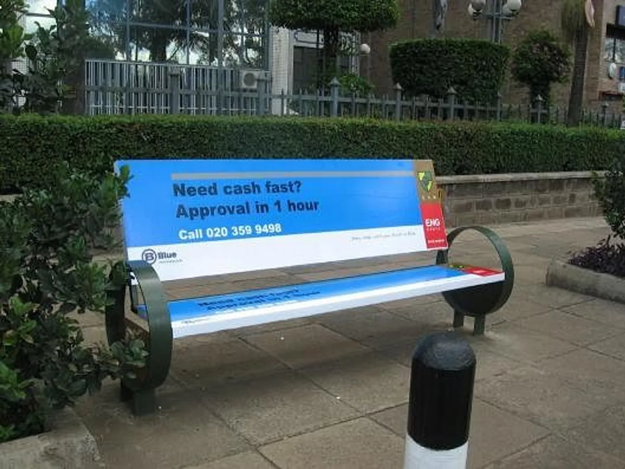 Street Bench Advertising