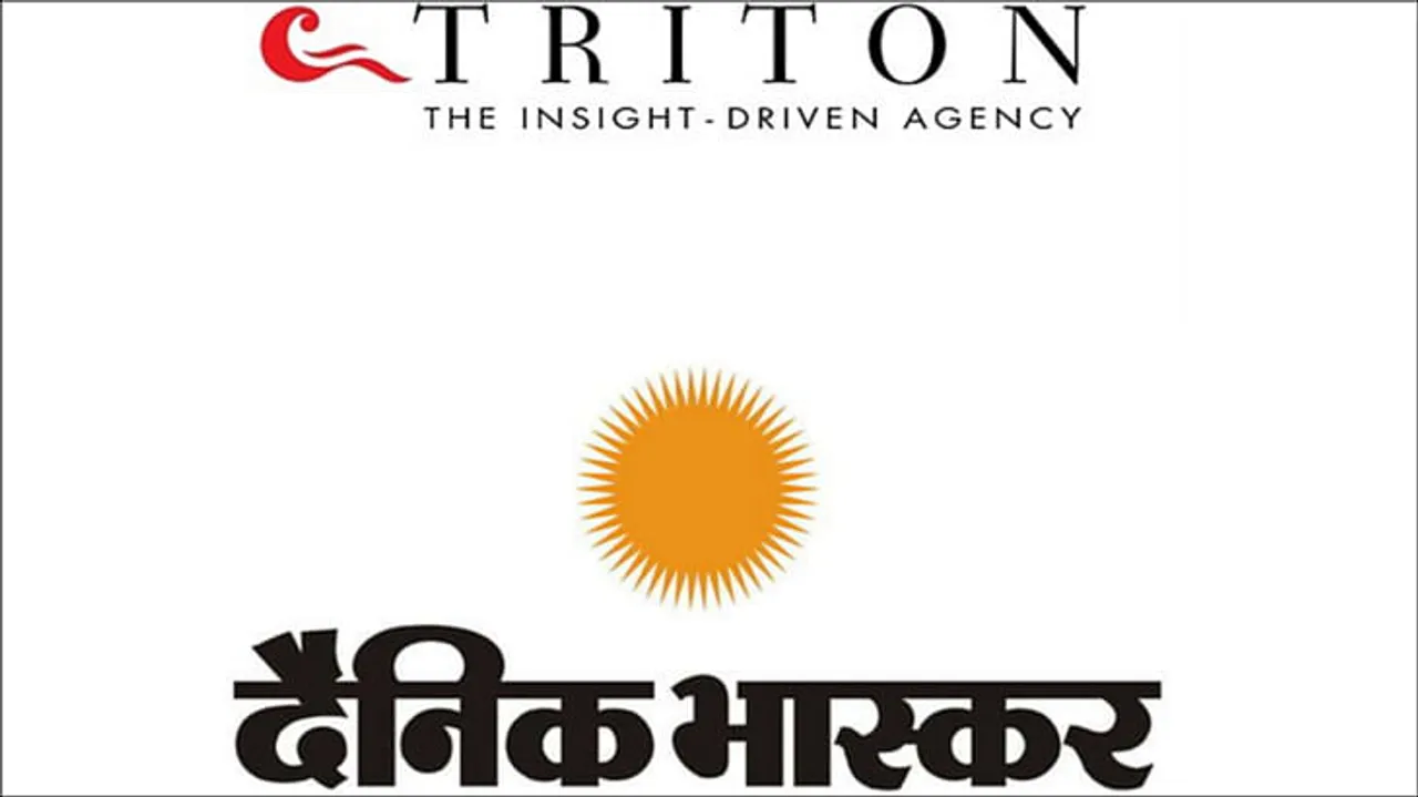 Triton Communications bags the creative mandate for Dainik Bhaskar