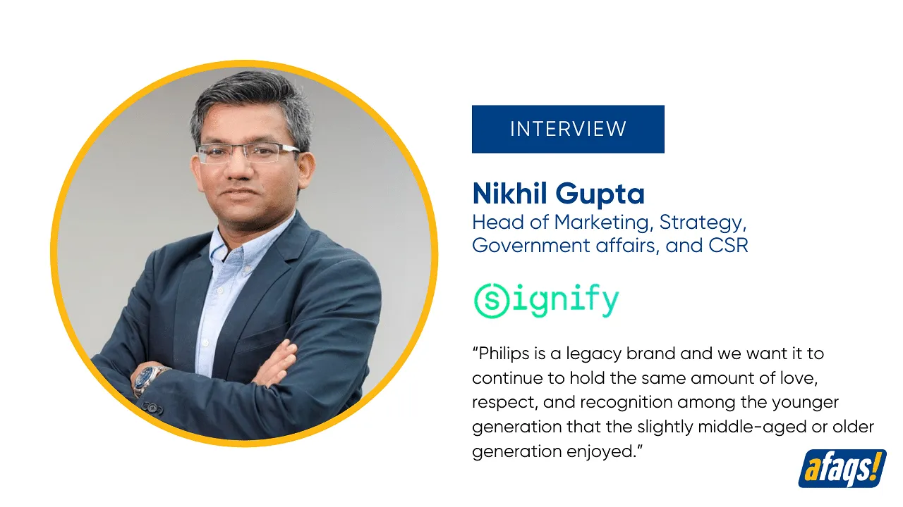 Signify focusses on digital marketing, young celebs, and influencers to reach young consumers
