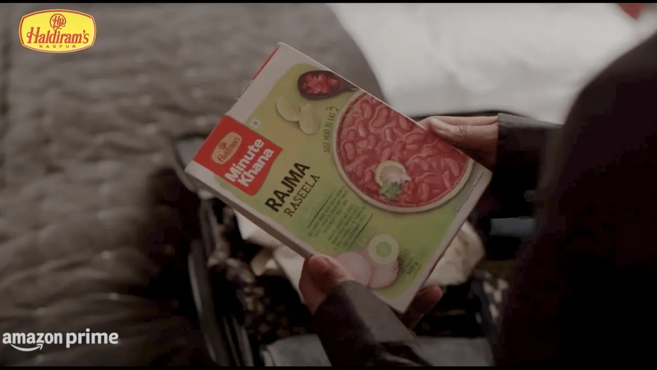 Haldiram's positions its RTE range as travel meal in 'Bawaal'