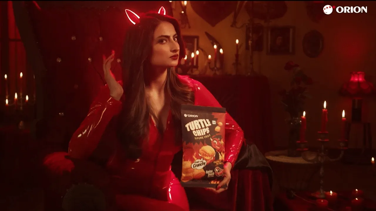 Orion India ropes in Palak Tiwari as the brand ambassador for Turtle Chips