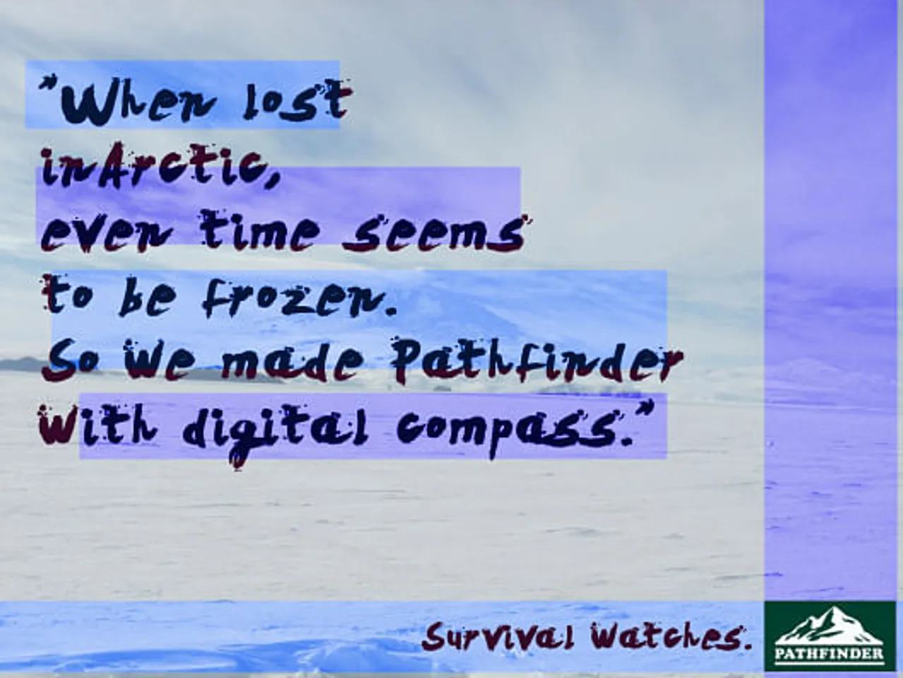 Pathfinder Survival watches