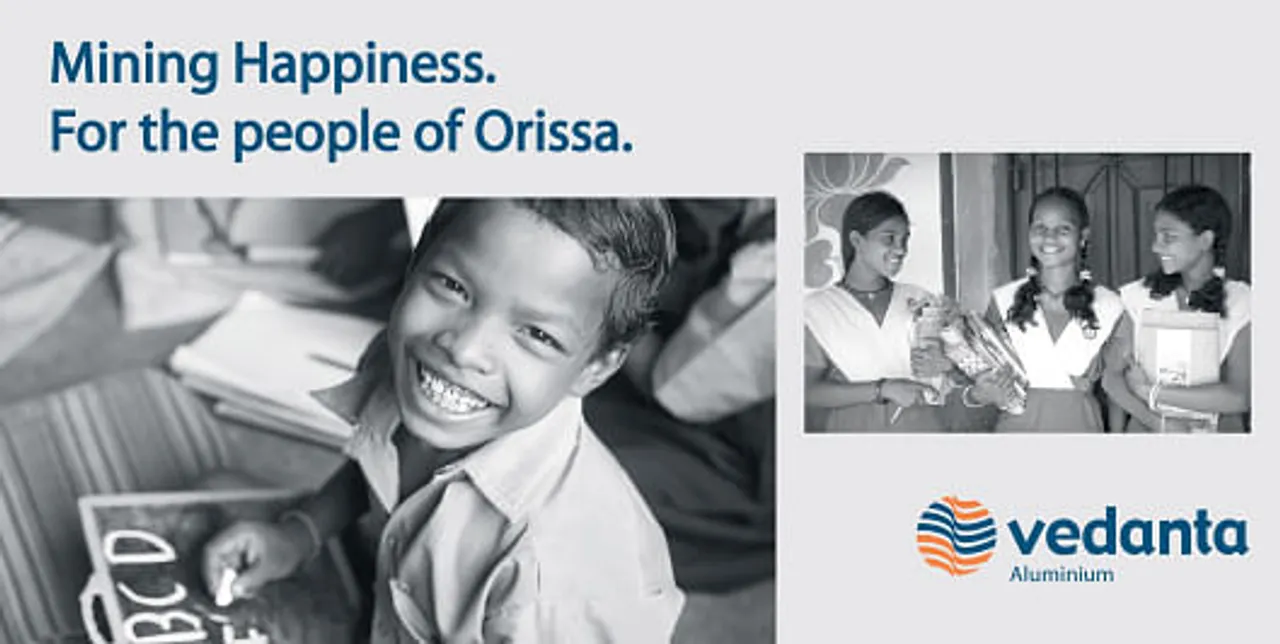 Mining Happiness. For the people of Orissa.