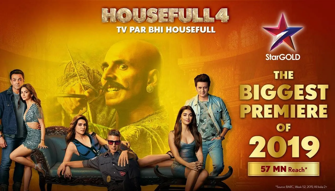 Housefull 4 Breaks TV Viewership Records