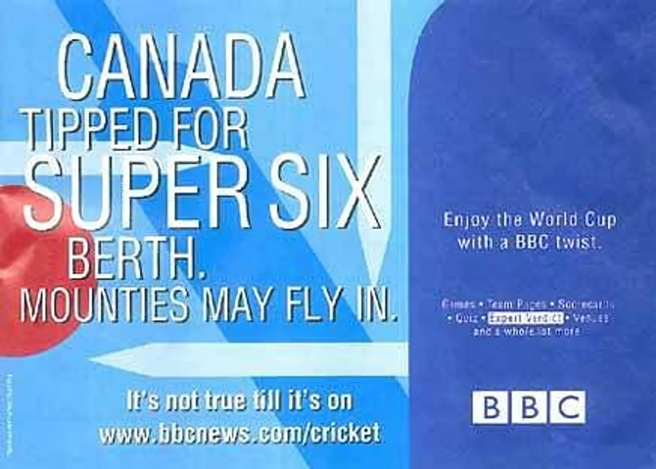 Canada tipped for super six berth. Mounties may fly in.