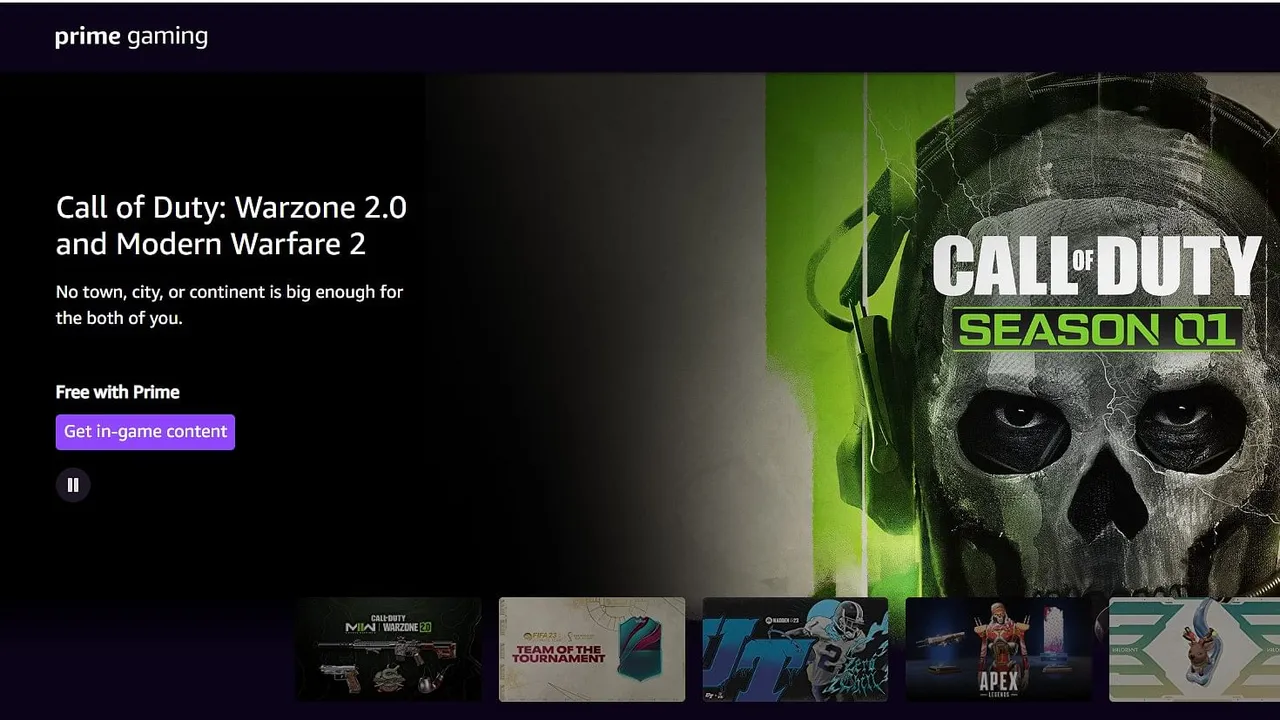 Amazon launches Prime Gaming in India