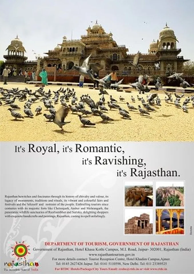 Royal Romantic Ravishing Rajasthan