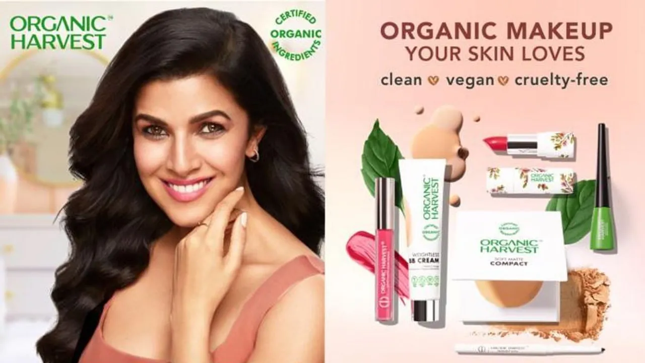 Organic Harvest launches 100% vegan organic makeup