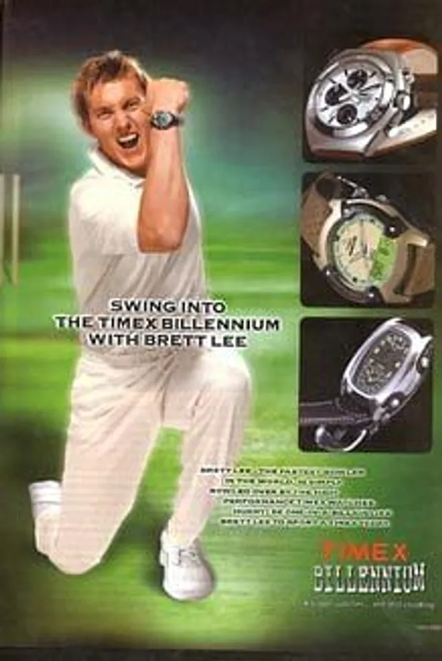 Swing into the Timex Billennium with Brett Lee