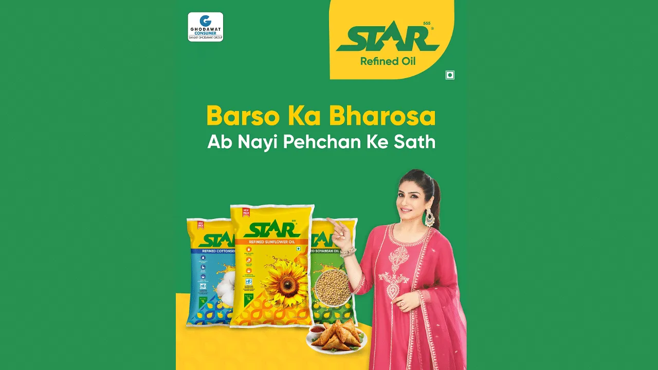 Ghodawat Consumer ropes in Raveena Tandon as brand ambassador for 'Star Brand'