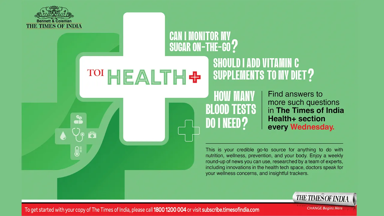 The Times of India launches TOI Health+: A new source for tailored health and wellness information