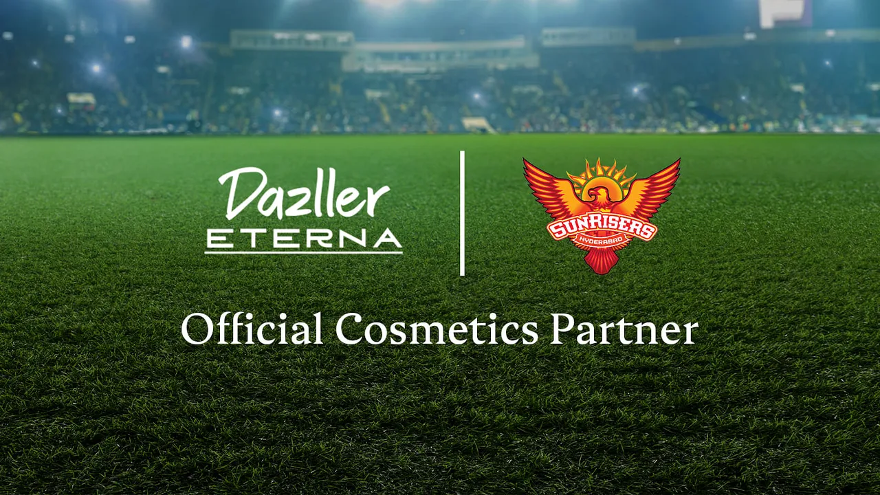 Dazller collaborates with Sunrisers Hyderabad as the Official Cosmetics Partner for IPL 2023