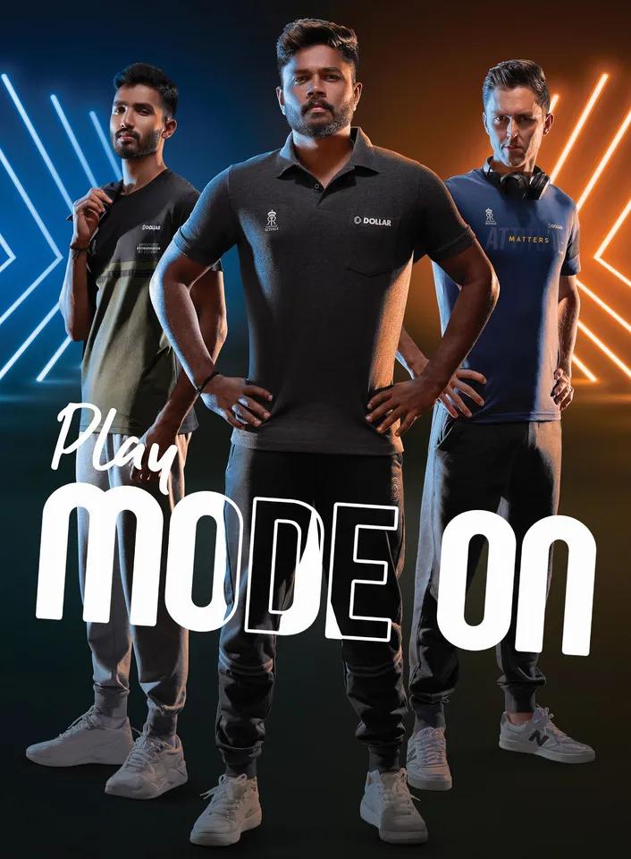 Dollar Athleisure's latest campaign ‘Play Mode On’ features Rajasthan Royals Players