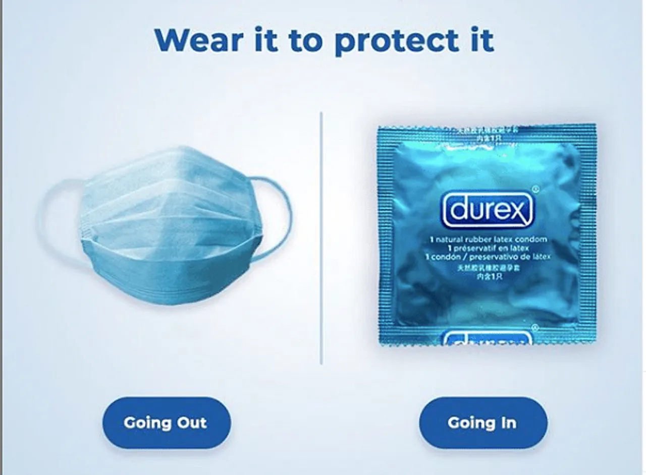Durex's social campaign puns on 'protection' in times of lockdown