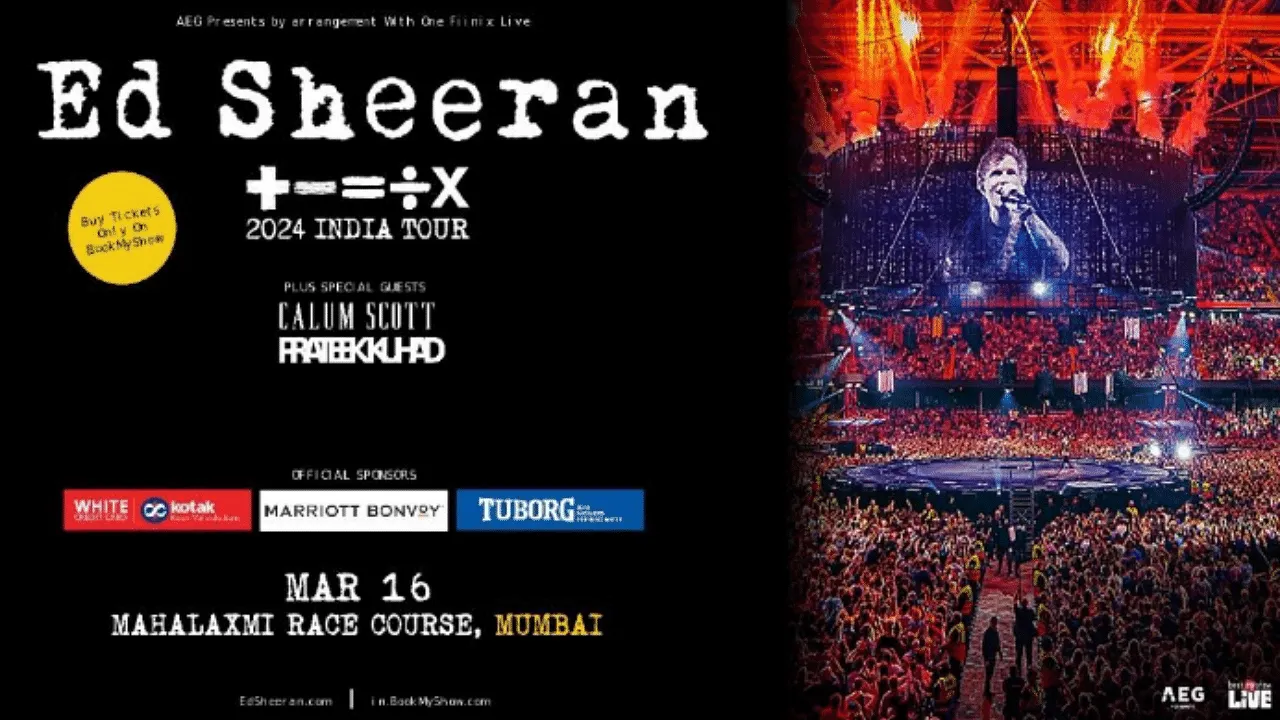 Marriott Bonvoy becomes official loyalty partner for Ed Sheeran +-= ÷ x Tour – India 2024 