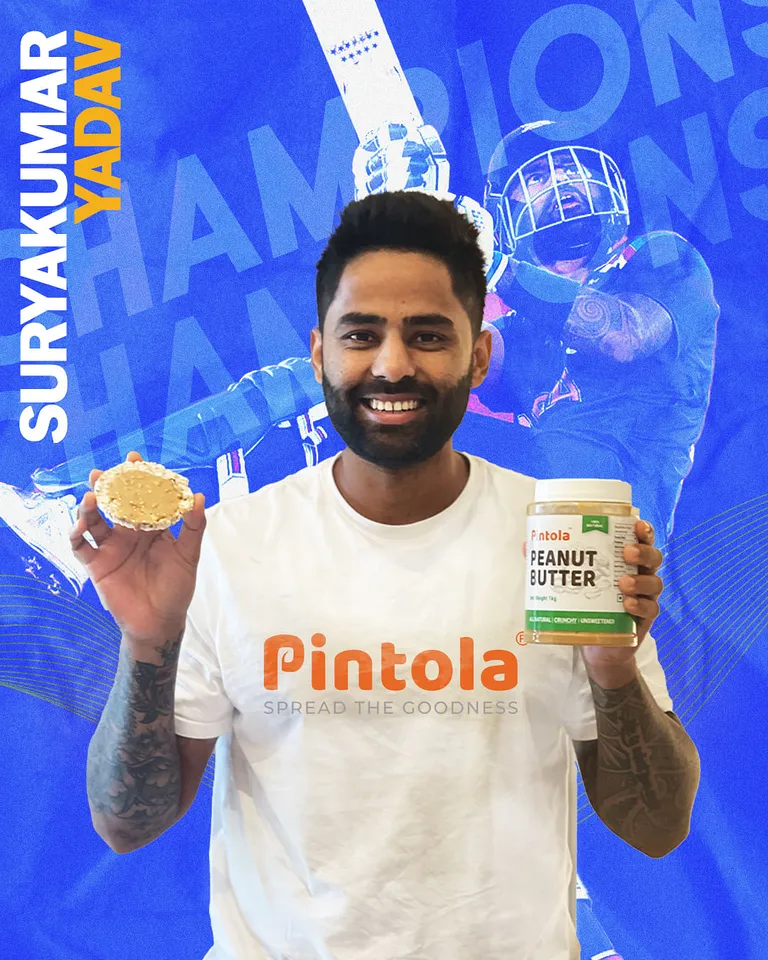 Pintola announces Indian cricketer Suryakumar Yadav as its brand ambassador