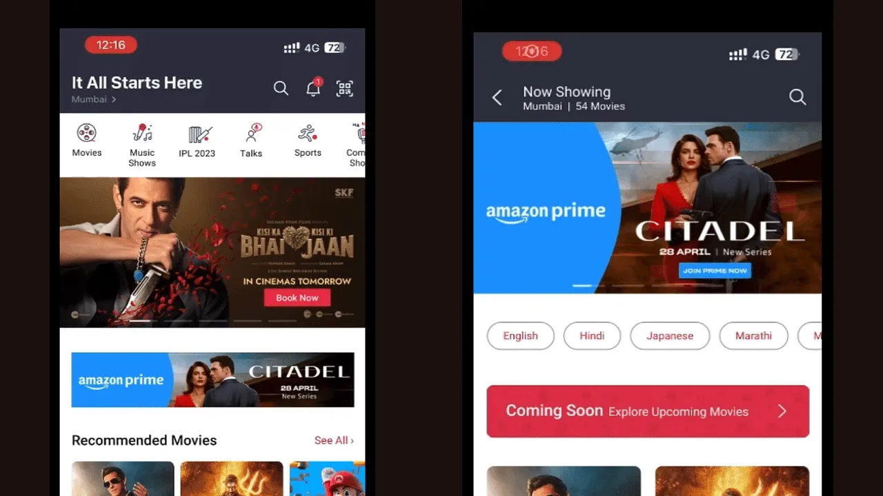BookMyShow partners with Prime Video to curate campaign ahead of Citadel