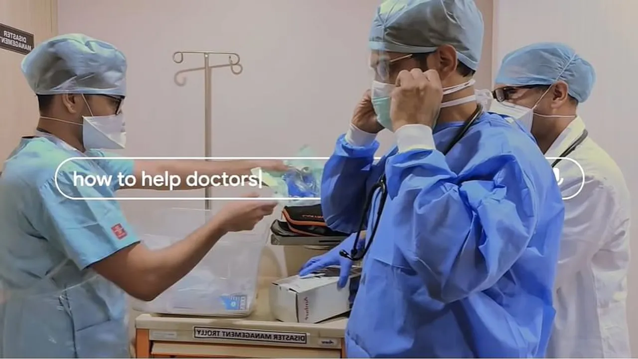 Google tells us what we searched for during the crisis and to thank our healthcare workers
