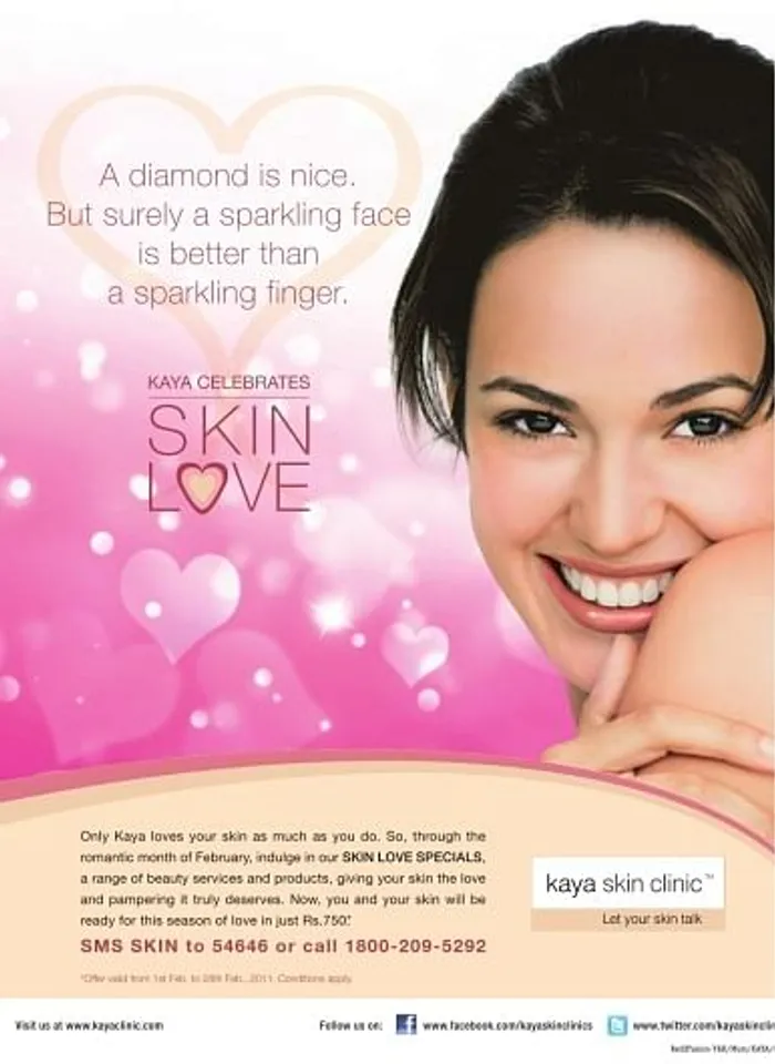 Skin love - a diamond