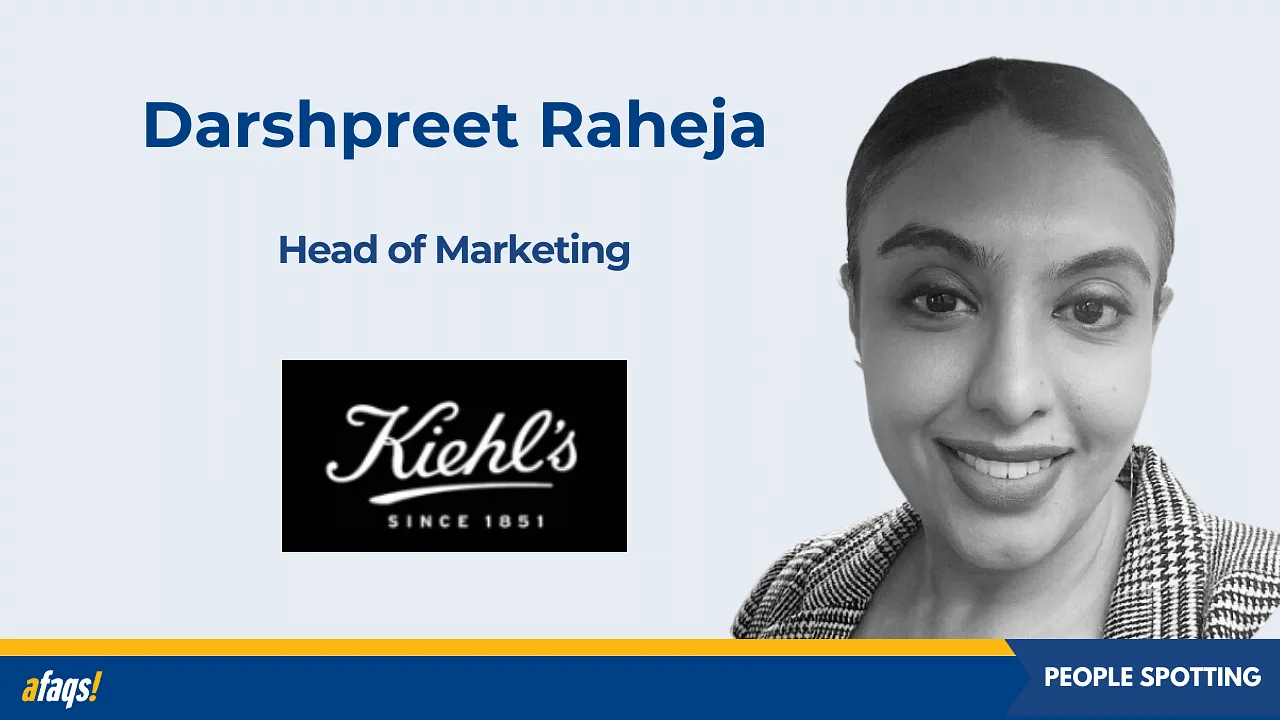 Darshpreet Raheja joins Kiehl's Since 1851 as marketing head
