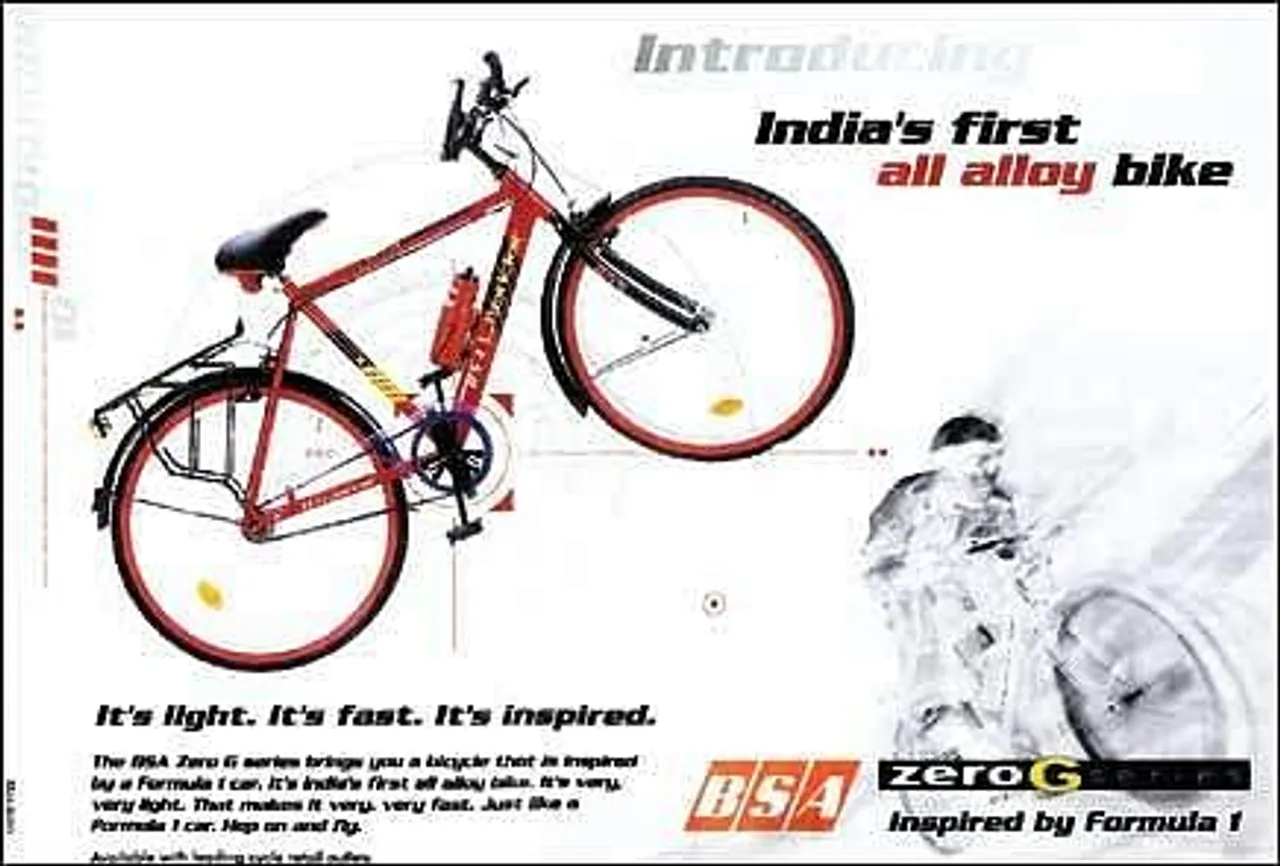 Introducing India's first all alloy bike