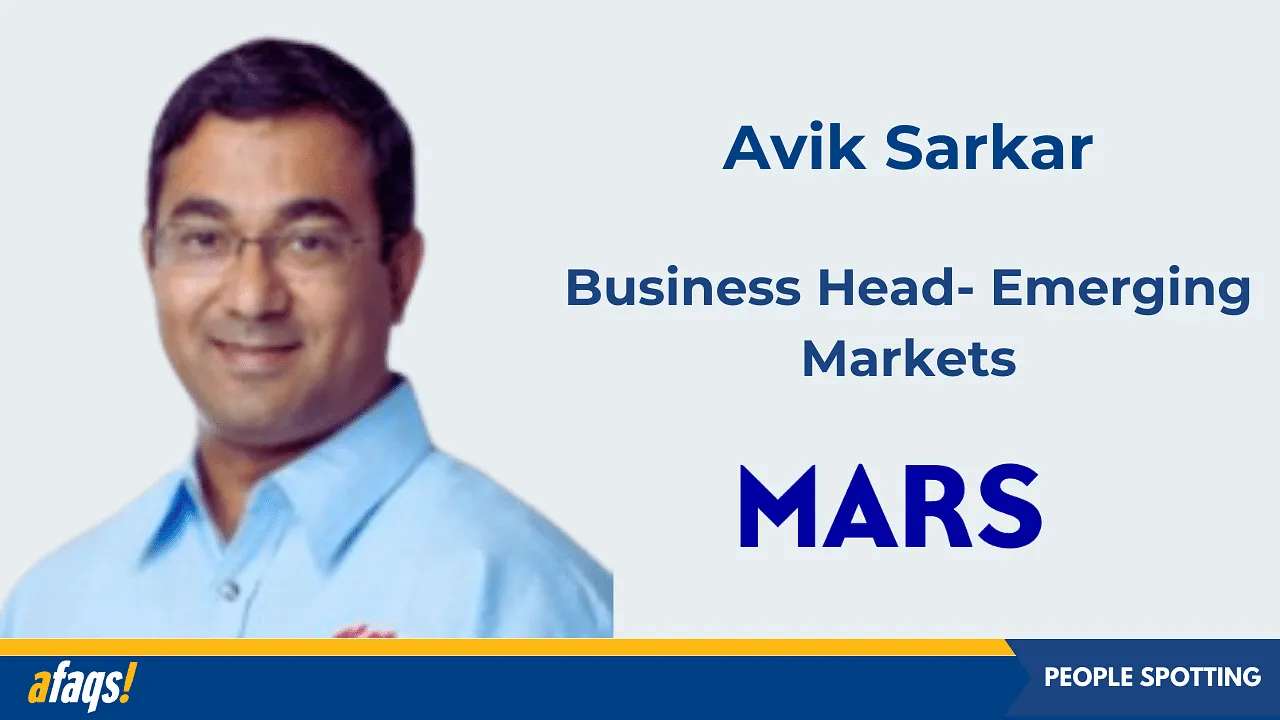 Avik Sarkar takes on new role as Mars business head for South-East and South Asia