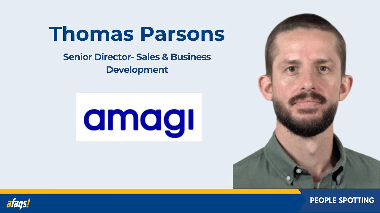 Thomas Parsons joins Amagi’s APAC revenue as senior director of sales and business development