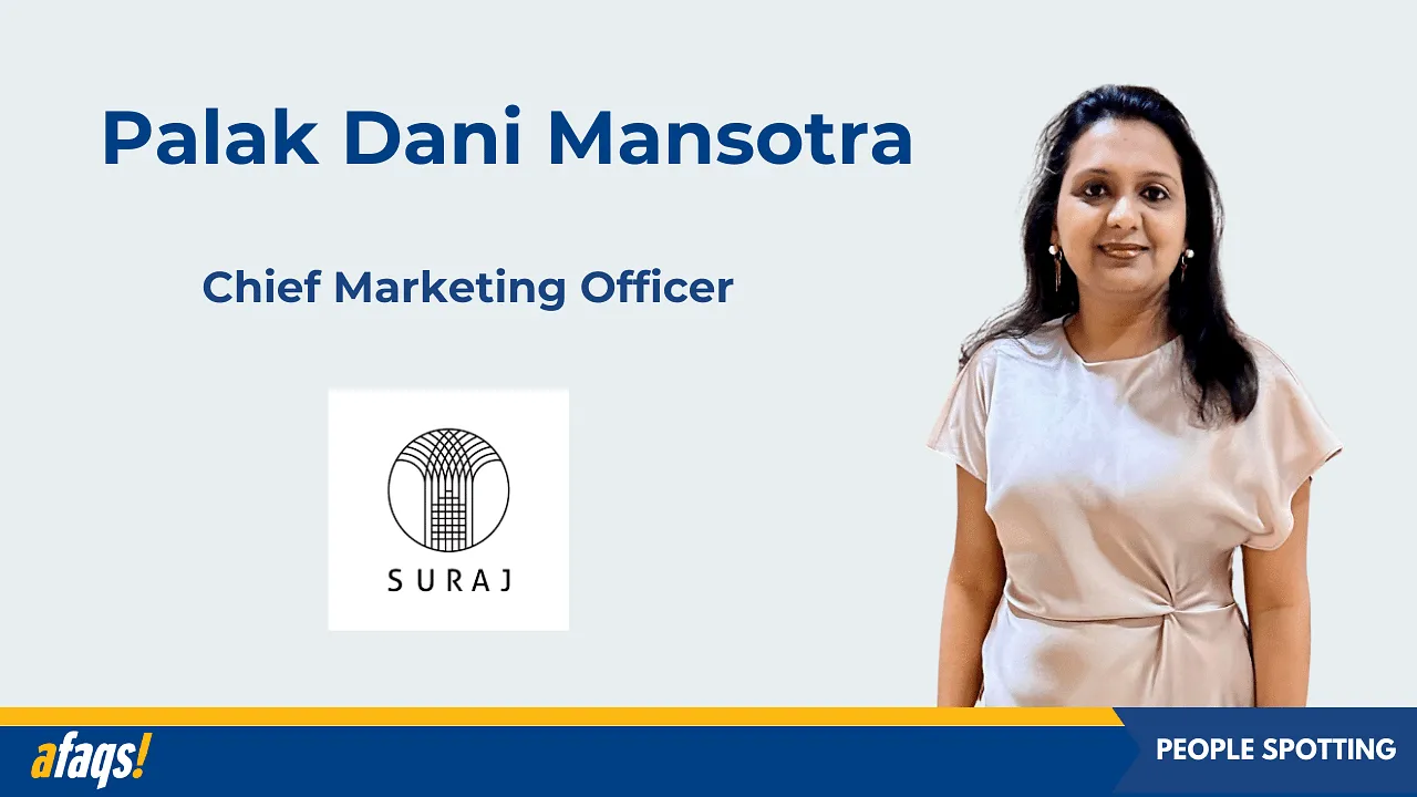 Palak Dani Mansotra takes the helm as chief marketing officer at Suraj Estate