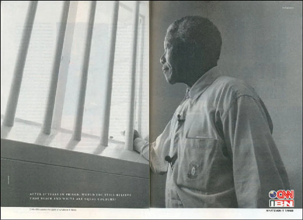 After 27 years in prison, would you still believe that black and white are equal colours?