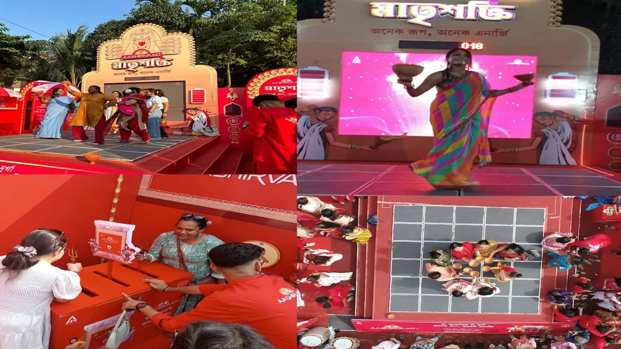 Impact Communications curated ITC Aashirvaad Maatrashakti Campaign in Kolkata during Durga Puja