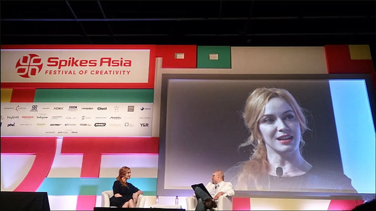 Spikes Asia 2015: Mad Men's Joan Holloway, in the flesh