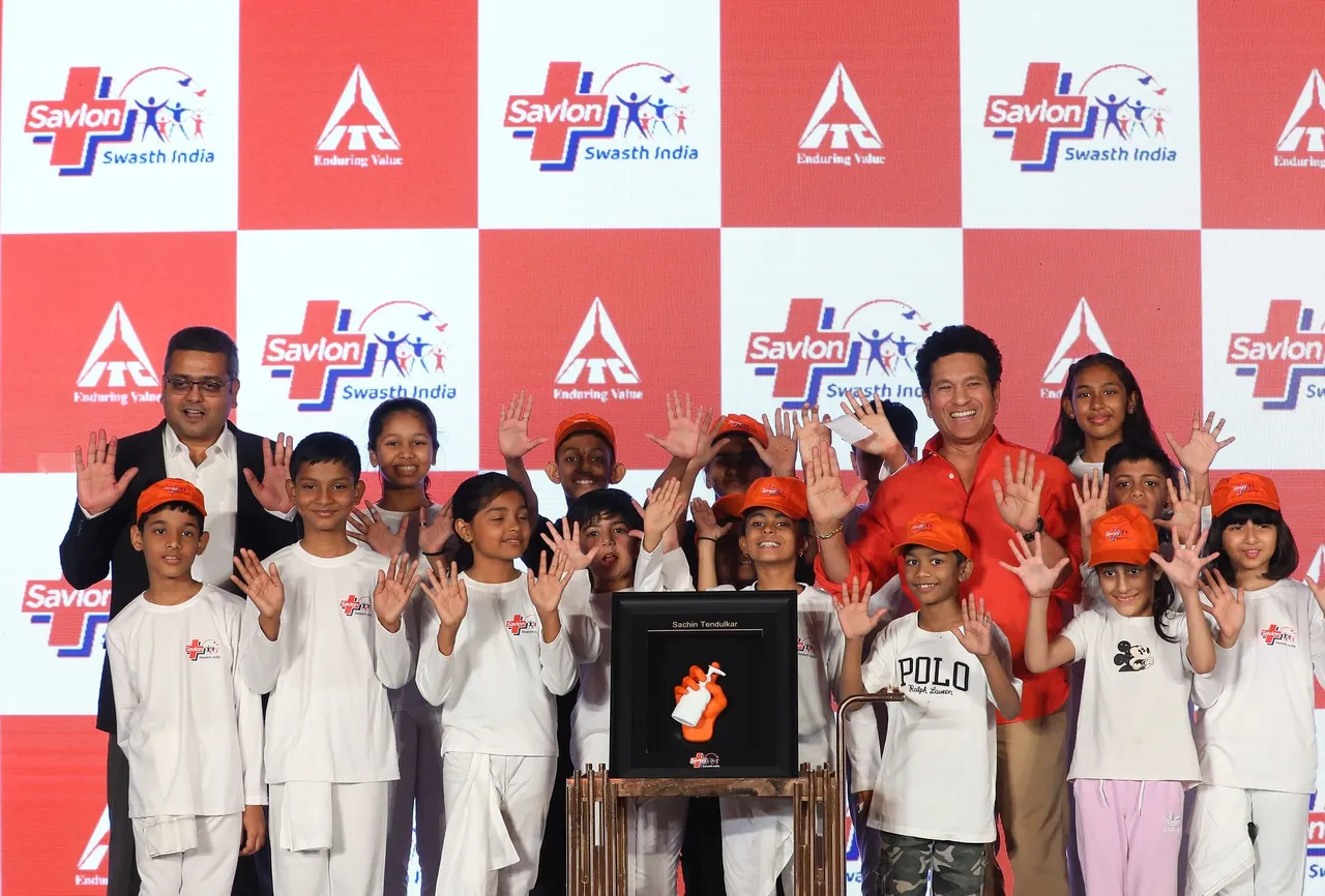Savlon Swasth India announces Sachin Tendulkar as First ‘Hand Ambassador’ to inspire billions to wash hands