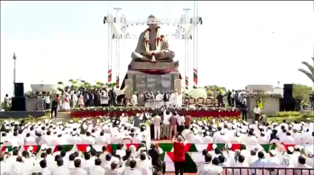 Gandhi statue
