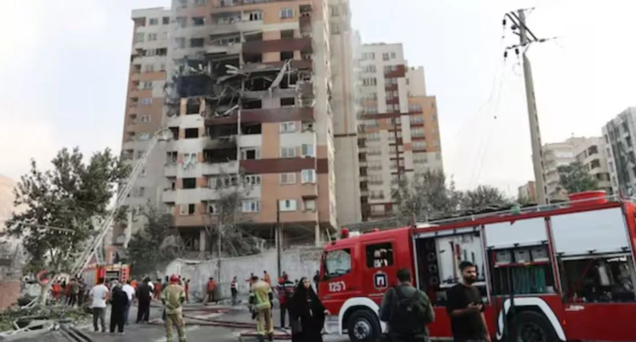 irael afer missle attack